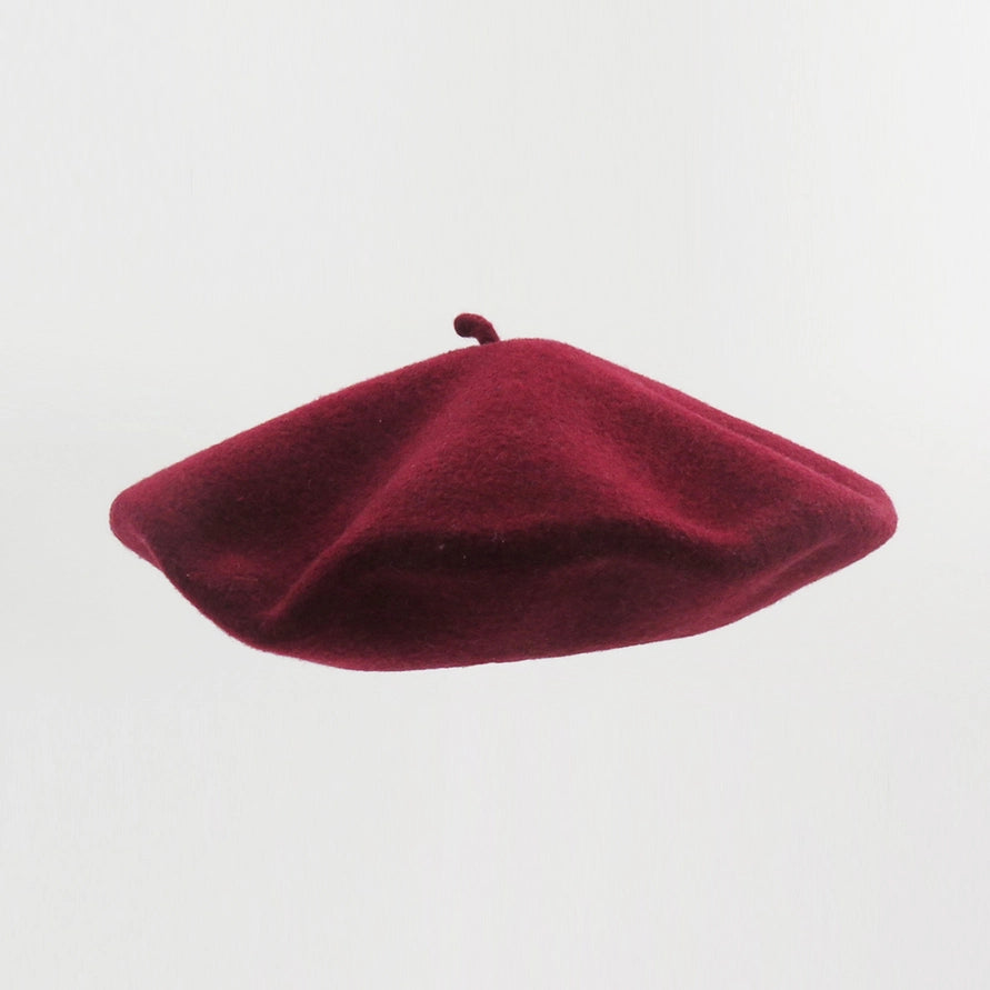 *Laulhere "Paris10" or Le Beret Francais MADE IN FRANCE Traditional Wool Beret, Style#508
