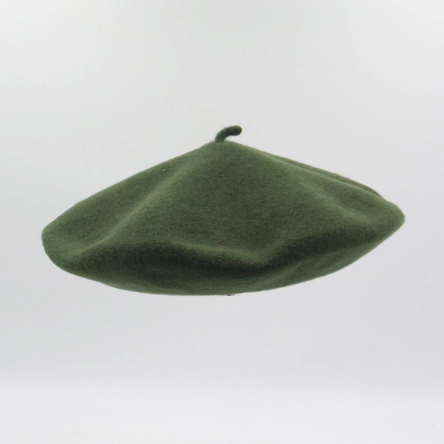 *Laulhere "Paris10" or Le Beret Francais MADE IN FRANCE Traditional Wool Beret, Style#508
