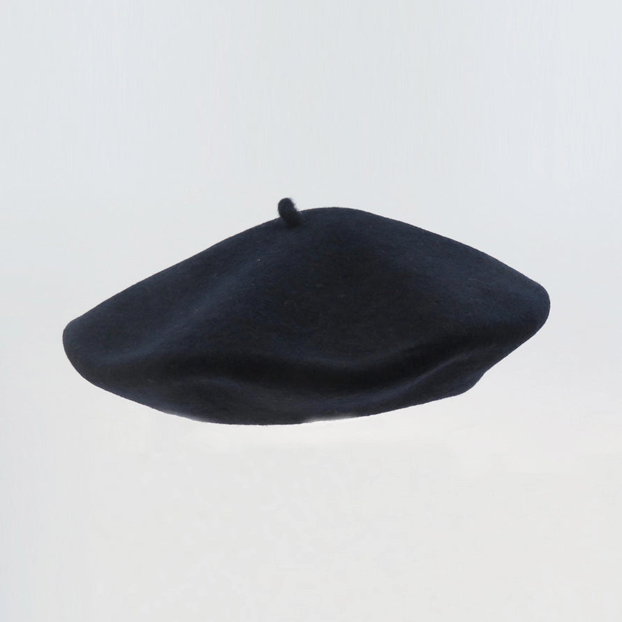 *Laulhere "Paris10" or Le Beret Francais MADE IN FRANCE Traditional Wool Beret, Style#508