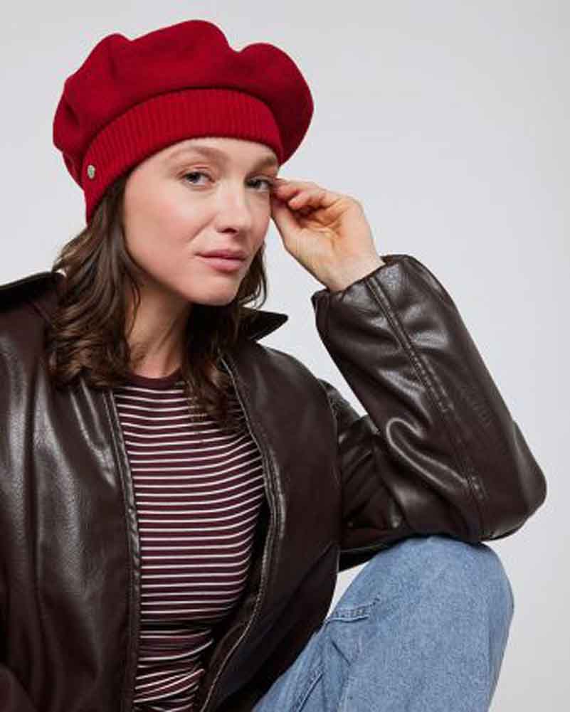 *Laulhere-France "LOUVRE" Wool Beret, Style#517