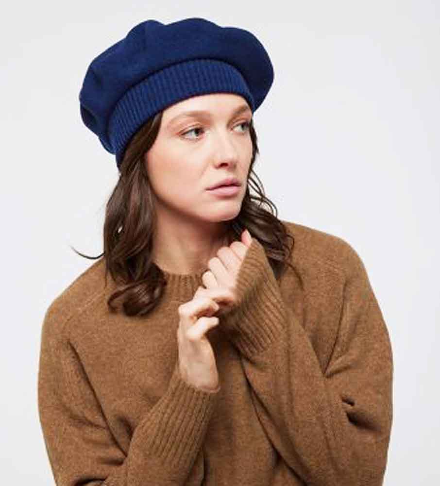 *Laulhere-France "LOUVRE" Wool Beret, Style#517