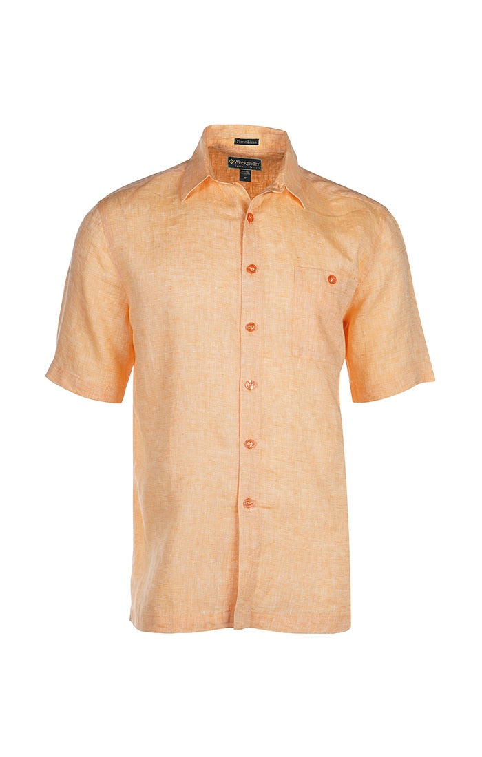 Weekender Sportswear Men's Pavillion Linen SS Shirt, Style#M03102S