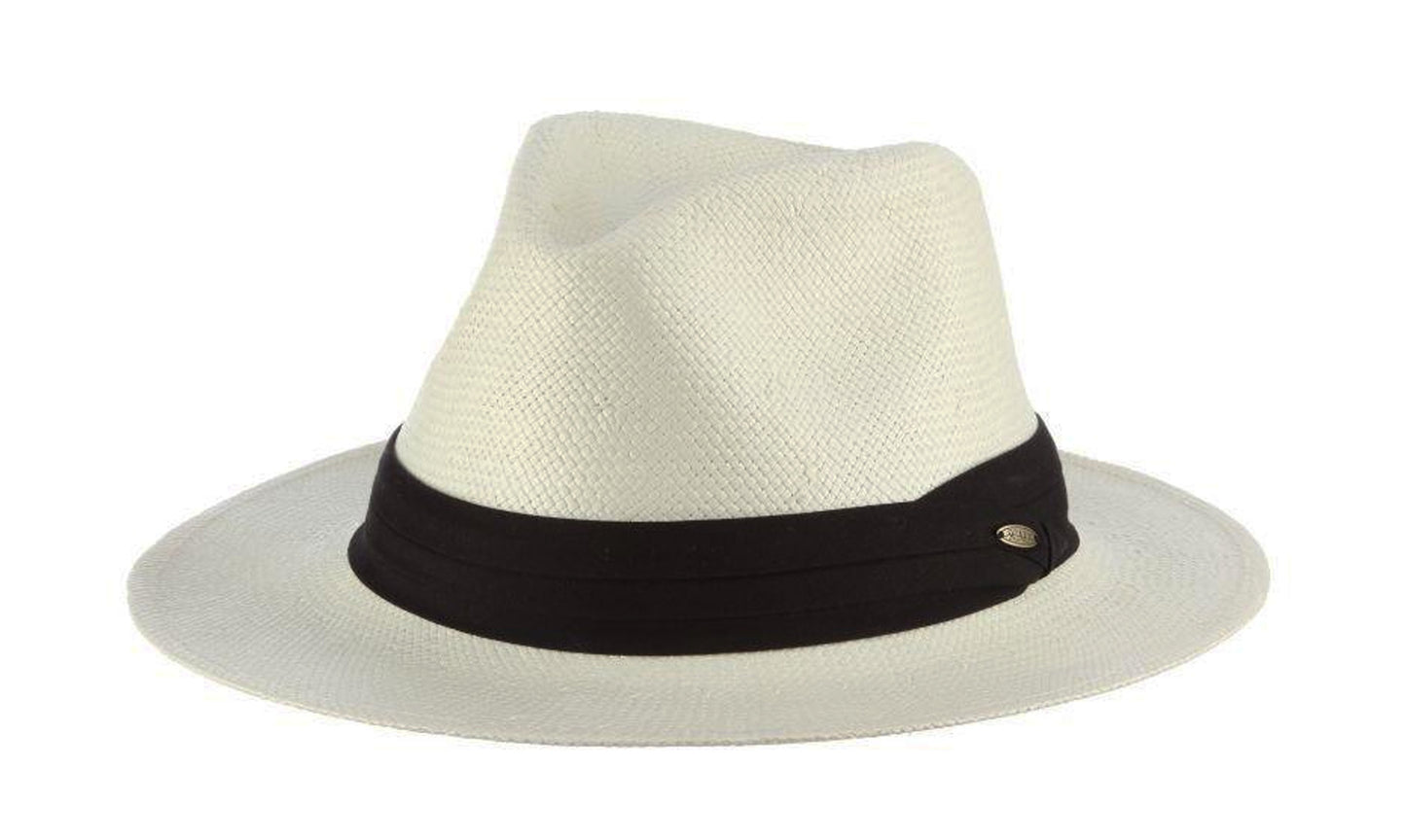 Scala Toyo Straw SAUSALITO Safari Hat With 2-1/2" Brim, Style#MT11OS