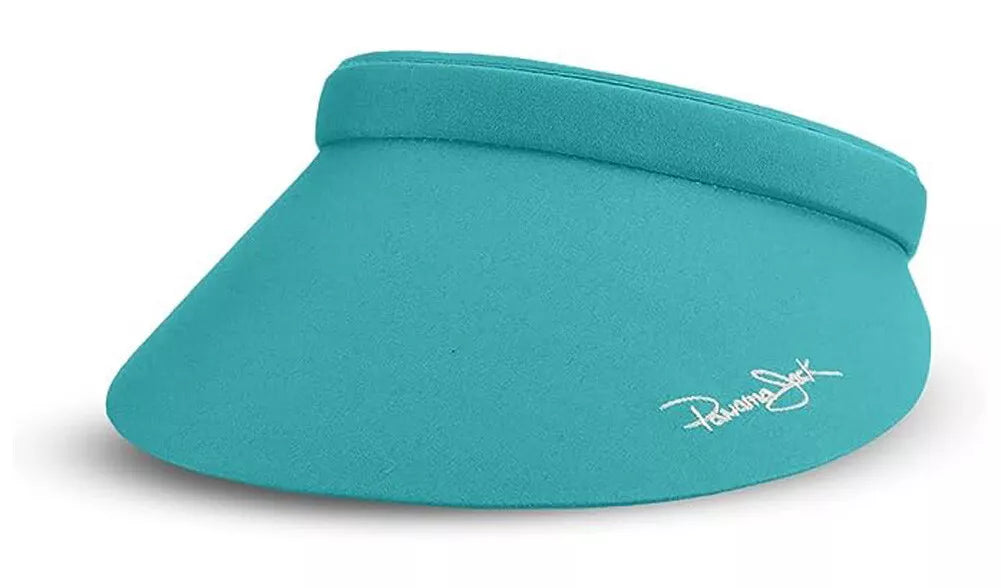 C-"Panama Jack Women's Sun Clip Visor" - Packable Lightweight Microfiber,4" Brim, Style#698