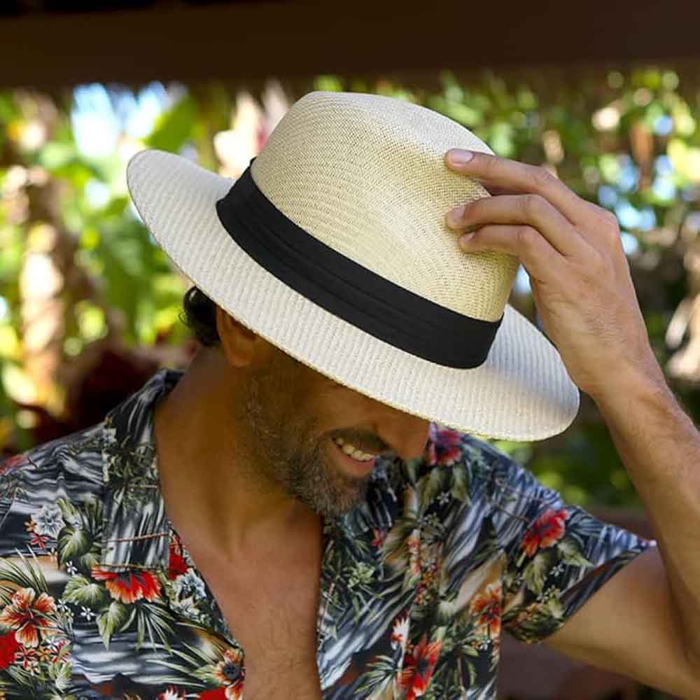 B "Panama Jack KINGFIN" Matte Toyo Safari Hat, Style# PJ143 (Copy)