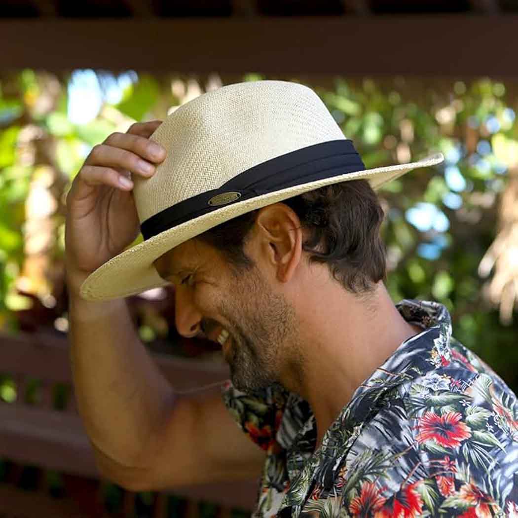 B "Panama Jack KINGFIN" Matte Toyo Safari Hat, Style# PJ143 (Copy)