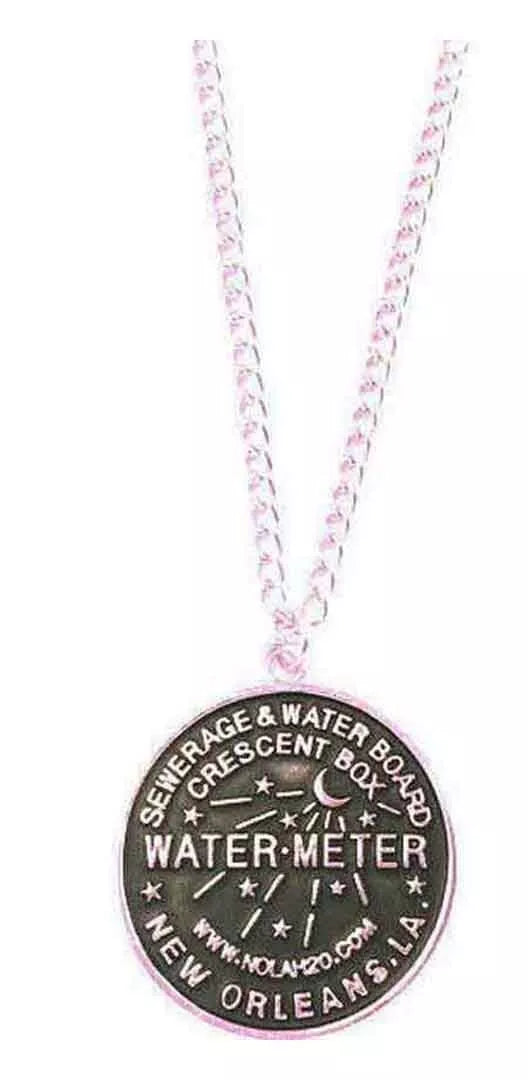 Z New Orleans Sewerage and Water Board Water-Meter Necklace