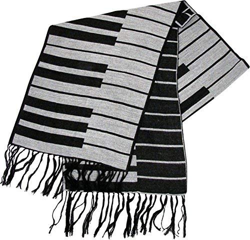 Aim Piano Keyboard cashmere feel winter scarf