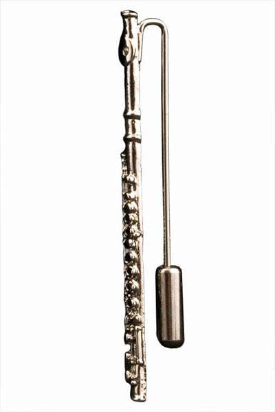 Harmony Miniature Flute Musical Instrument Pins