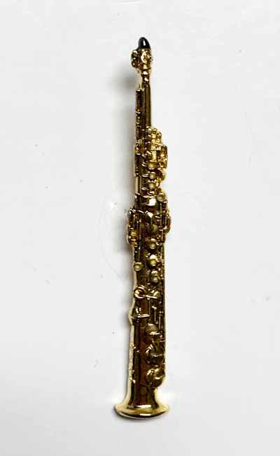 Harmony Miniature Soprano Sax Musical Instrument Pins