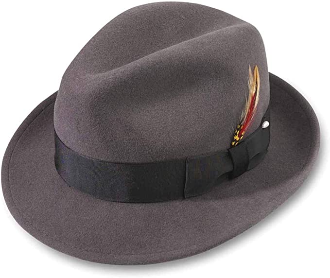 Broner Lite Felt Melodrama Blues Brother hat