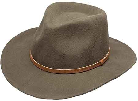 Broner unisex lite felt autumn outback hat