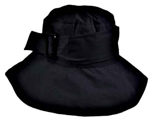 Jeanne  Simmons nylon bucket rain hat