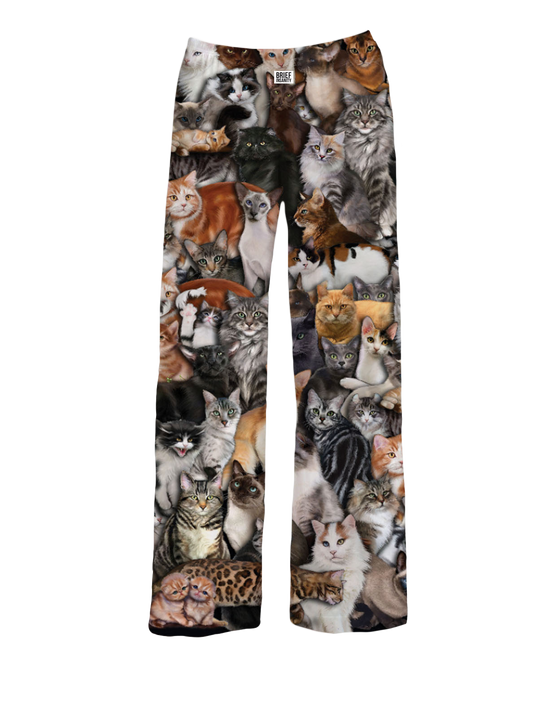 Brief Insanity Unisex All Over Cat lounge pant