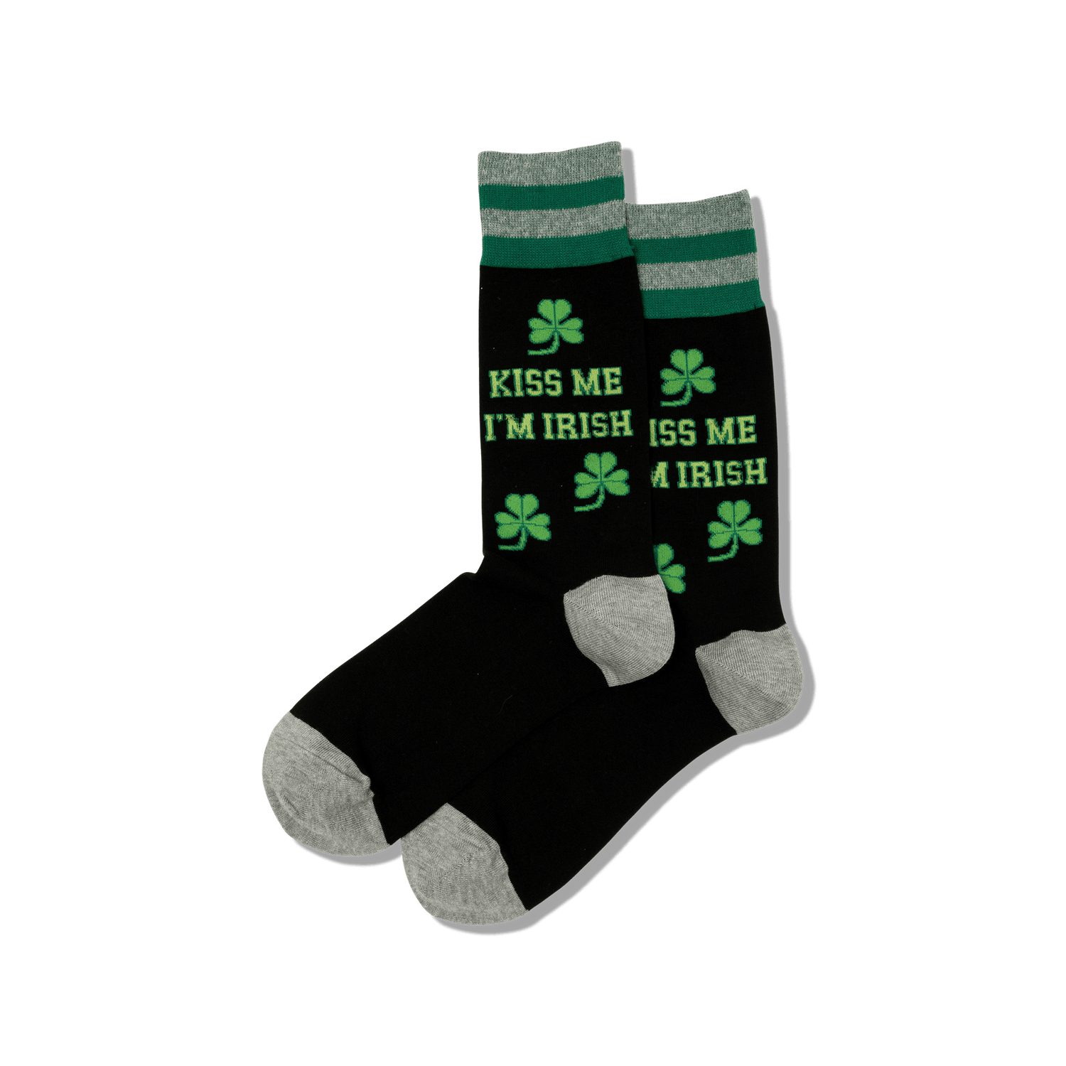 Hot sox mens kiss me i'm irish novelty sock