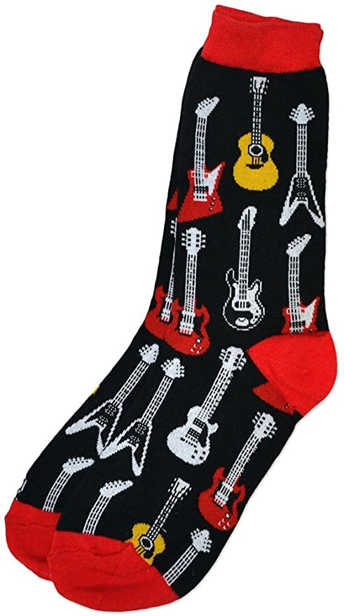 Aim Women's Electric Guitar novelty sock