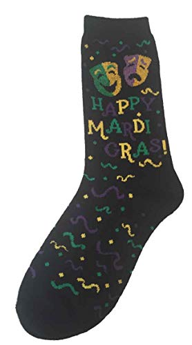 Mardi Gras New Orleans Womens Anklet Novelty Socks