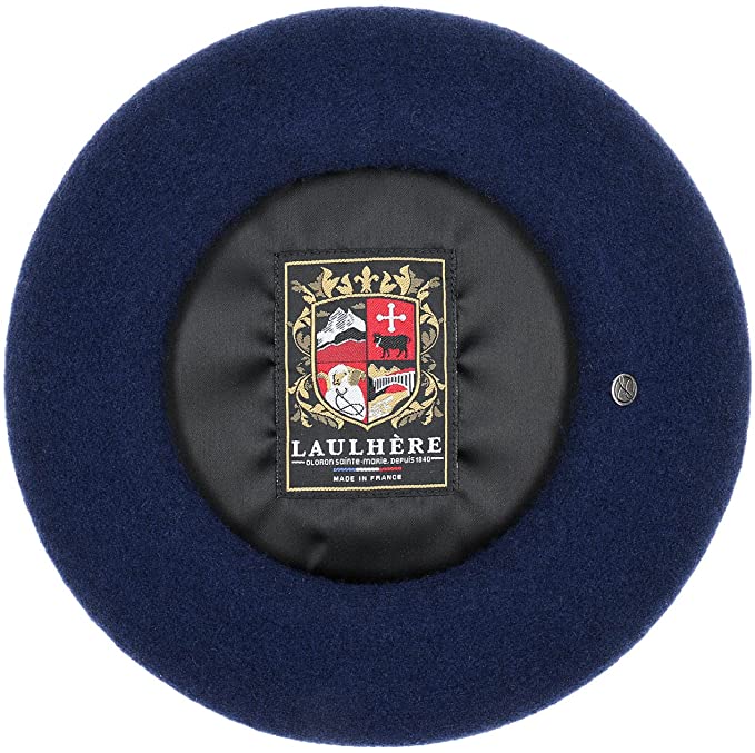 laulhere  L'AUTHENTIQUE lined wool beret