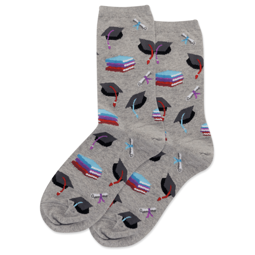 Hot Sox  graduation novelty womens sock