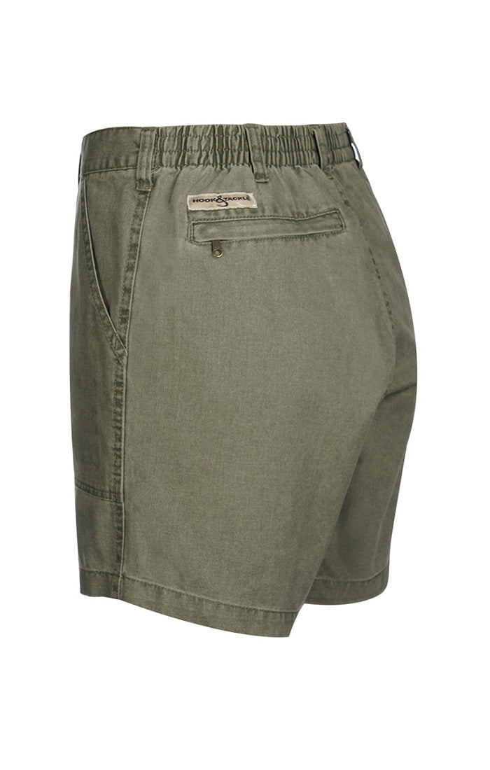 Hook & Tackle Beer Can Cargo | Cotton | Cargo Pocket | Fishing Short, Style#HTM019910