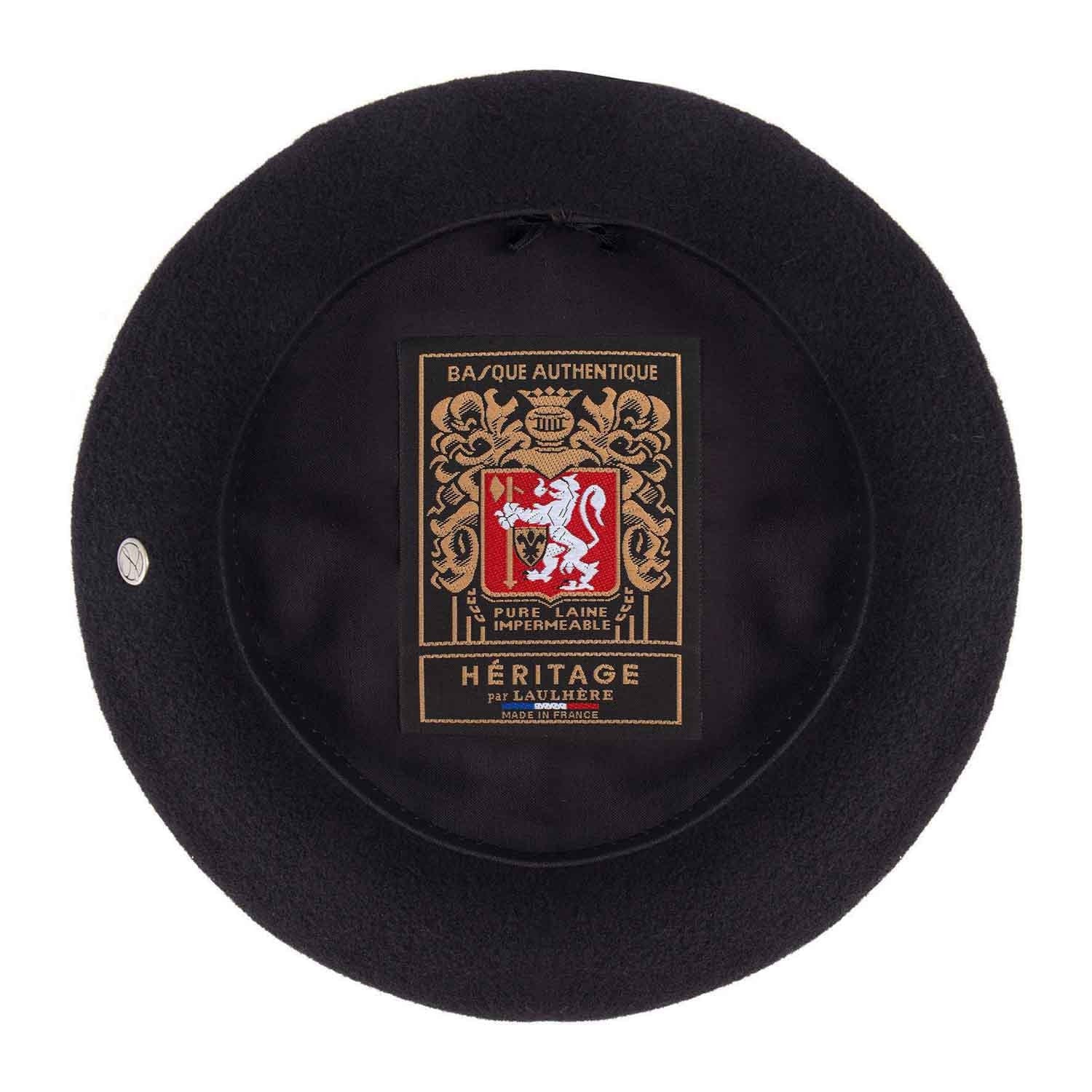 Laulhere Basque Authentique 10" wool beret