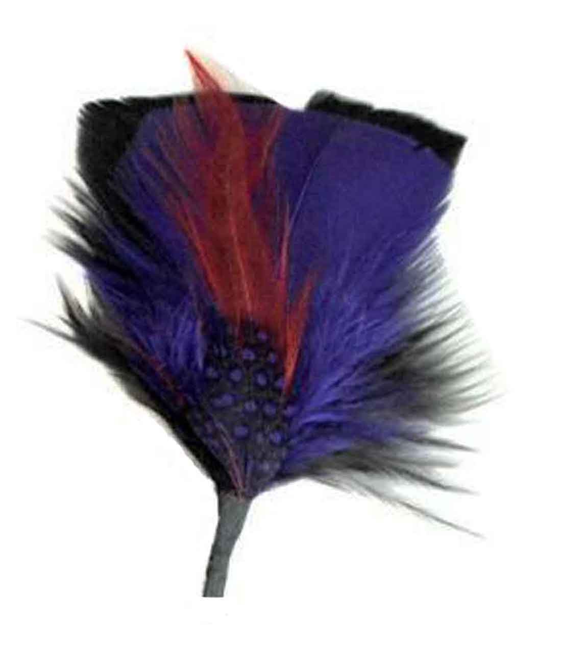 Side feathers for hats and fedoras