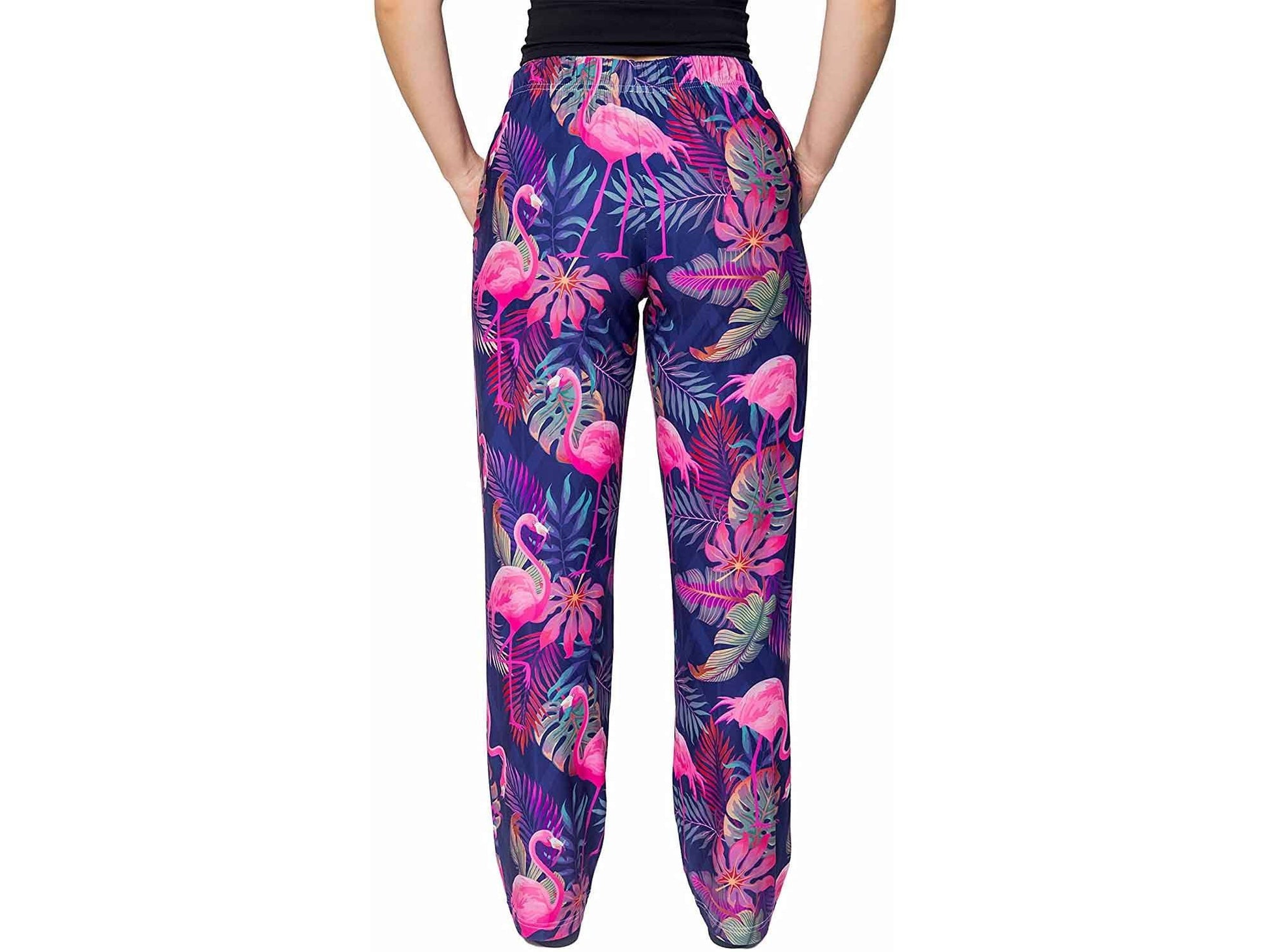 Brief Insanity Unisex Pink Flamingo lounge pant