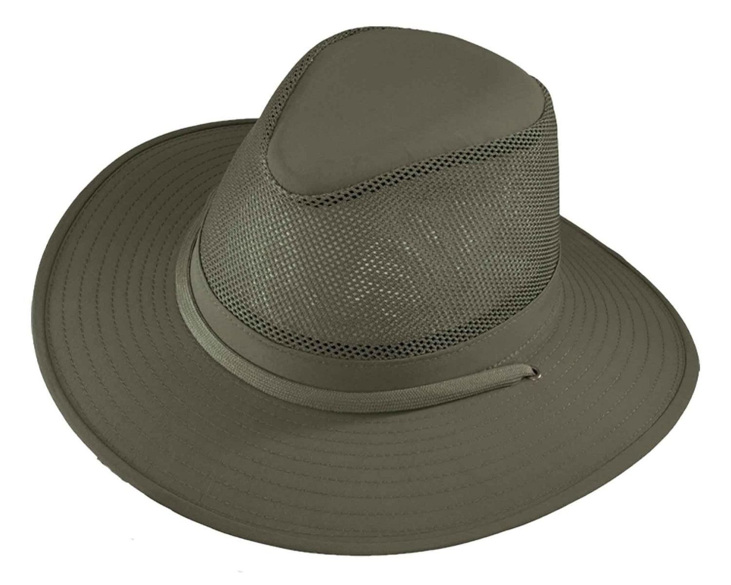 Henschel aussie crushable solaweave mesh outback hat