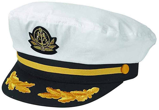 Capas adjustable flagship captains yacht cap