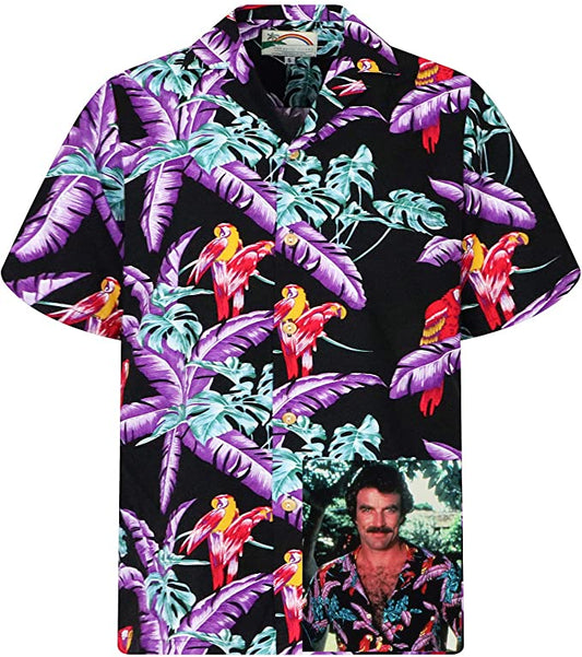 Paradise Found Magnum Jungle Bird hawaiian shirt