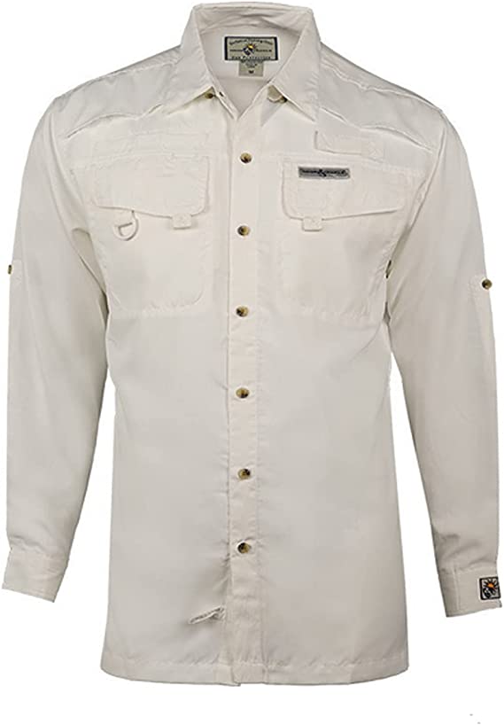 Hook & Tackle Mens long sleeve seacliff fishing shirt