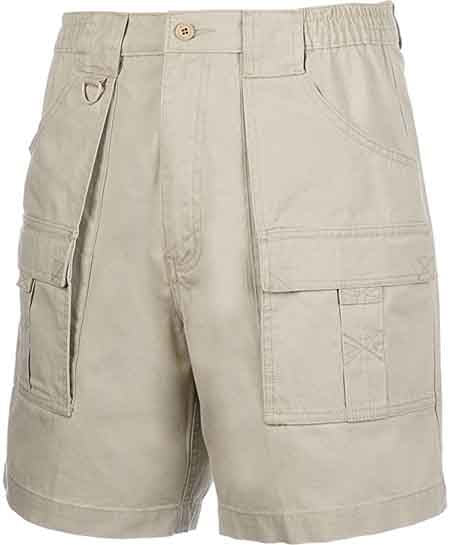 hook and tackle beer can cargo mens fishing short