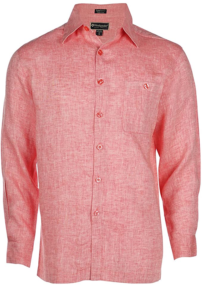 Weekender Long Sleeve Pavillion Linen shirt