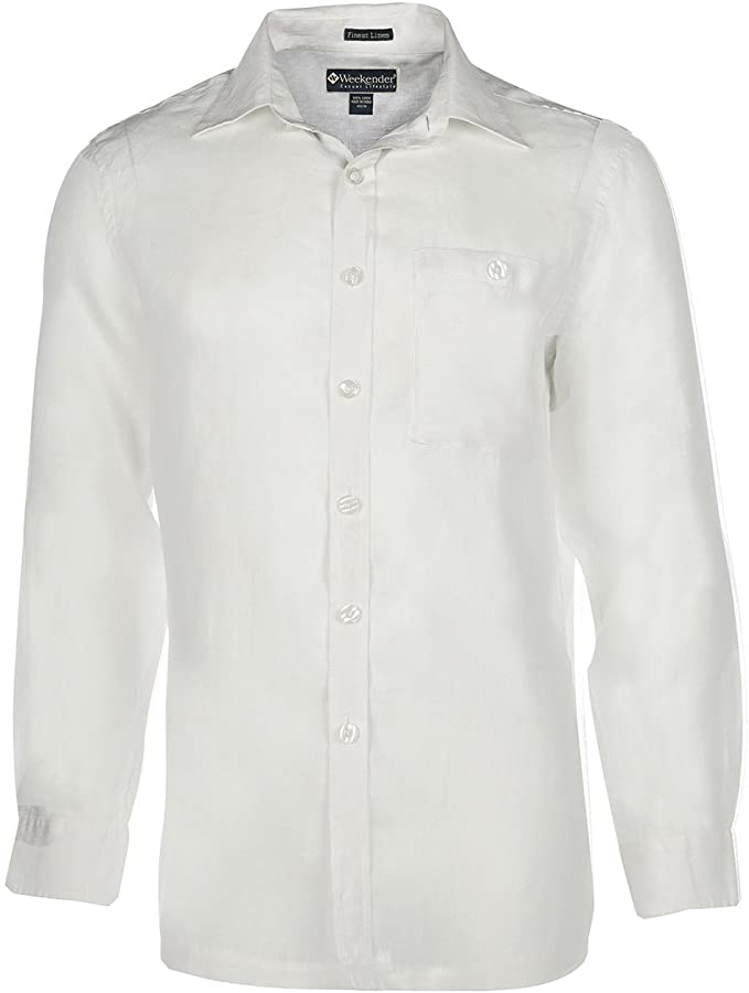 Weekender Long Sleeve Pavillion Linen shirt