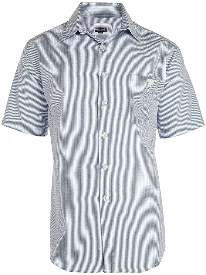 Weekender  Mens Worth Avenue seersucker shirt