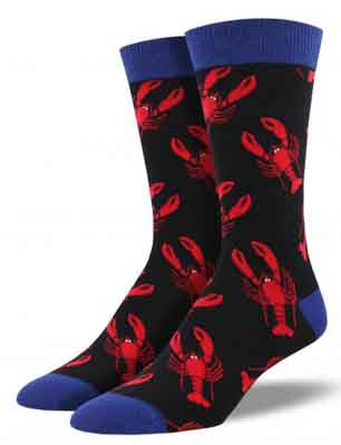 Socksmith Mens Lobster novelty sock