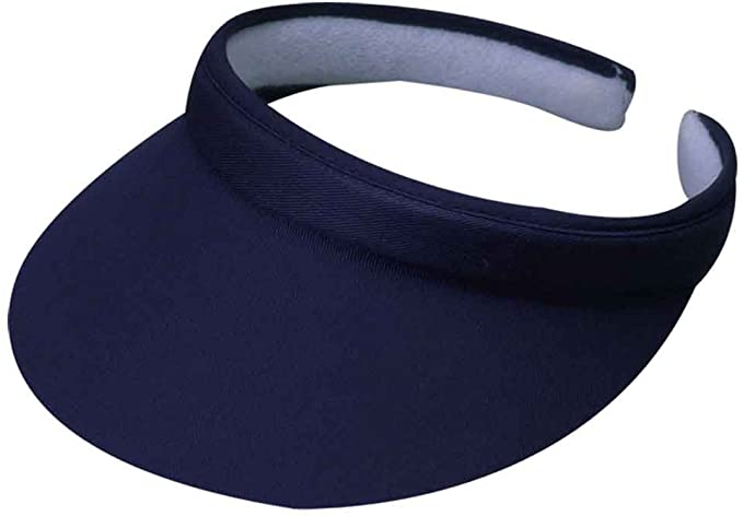 Scala Women's Cotton Clip Visor with 3" Peak