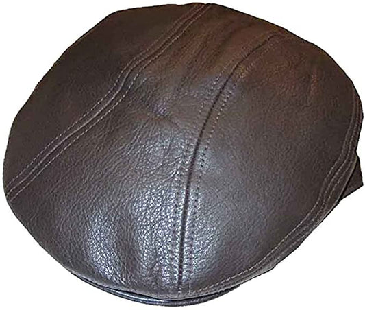 New York Hat Co. LAMBA 1900 Leather Ivy Cap