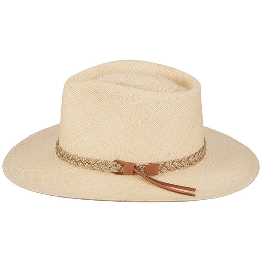 B Scala TAOS Outback Handwoven Ecuadorian Panama Hat with 2 7/8" Brim, Style#P122