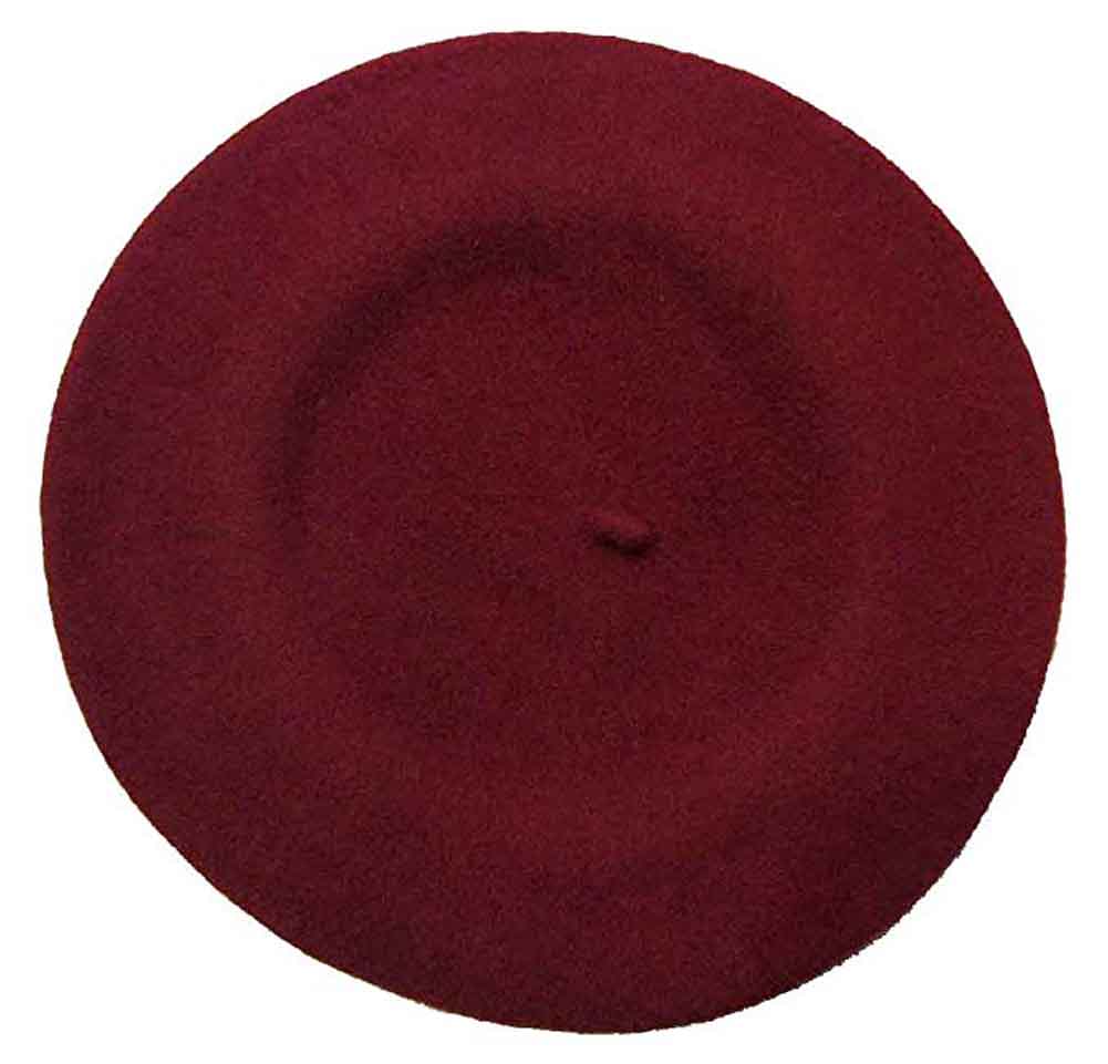 French Traditional 10-1/2' wool beret